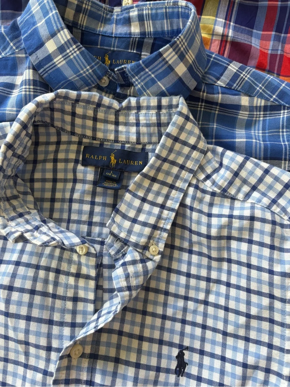 Ralph Lauren Button-Down Shirt - Classic Boys Dress Shirt Cotton Lot